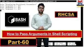 Shell Scripting: How to Pass Arguments in Script | Part-60 | RHCSA | RH-134 #argument #shellscript