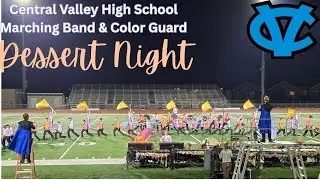 Central Valley Marching Band & Color Guard 2025 Dessert Night Performance of Wildflower 
