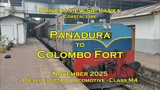 Drivers view Sri Lanka, Panadura to Colombo Fort, Nov 2025
