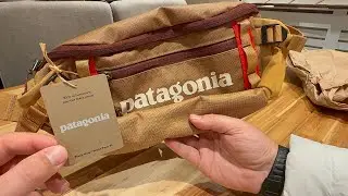 Распаковка поясной сумки Patagonia Black Hole 5 л