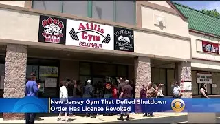 New Jersey Gym That Defied Shutdown Order Has License Revoked