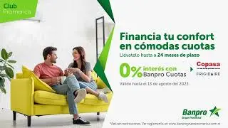 0% inter&eacute;s con Banpro Cuotas en COPASA