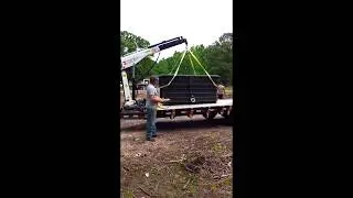 Trailer Crane 5000 lbs capacity