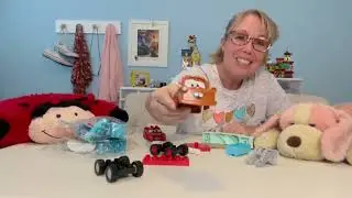 Mimi Plays: LEGO Duplo Lightning McQueen and Mater's Car Wash Fun