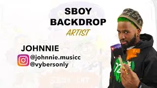 Johnnie | SBoy BackDrop Art Interview | Shot by: SBoyENT