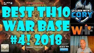 BEST TH10 WAR BASE 2018 #4, POST UPDATE