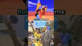 Aladdin&rsquo;s Sneaky Robin Williams Disney World Easter Egg 🧞&zwj;♂️#disneyworld