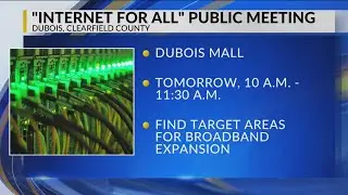 Clearfield County meetings aim to gain feedback on internet access