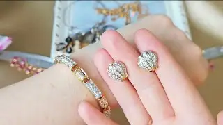 42. Сияющая распаковка бижутерии от Swarovski
