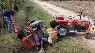 Mini 🚜 MF 240 V's MF 240 abam ji tractor 🚜🌾