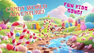 🍭 Candy World Adventure! 🌍 A Fun Kids Song