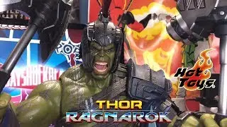 Распаковка и обзор фигурки Гладиатор Халк из Тора Рагнарёк MMS 430 1/6 от Hot Toys