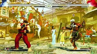 Ryu vs Dhalsim (Hardest ) Street Fighter V.