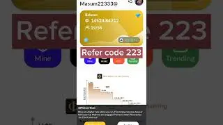mine phi। Phi network mining app। Refer code 223 #ice #pi #crypto #bitcoin
