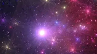 abstract background with stars