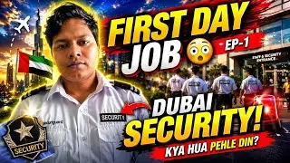 Job Ka Phela Din Dubai 🇦🇪 Mein | Ep-1 | Full Vlog | Dubai life 🏙️ | Dubai New Job Experience! 