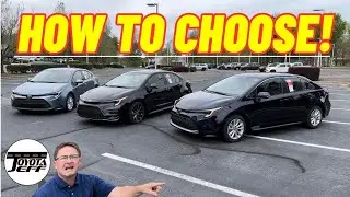 Все комплектации Corolla Hybrid 2023 года &mdash; я сравниваю, чтобы вы могли решить!