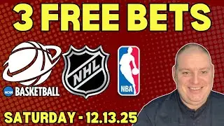 Saturday 3 Free Betting Picks & Predictions - 12/13/25 | Craig's CFB Picks & Predictions