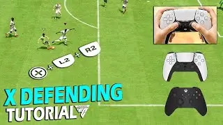 This (x) DEFENDING TECHNIQUE is META in EA FC 24 | EA FC 24 DEFENDING TUTORIAL