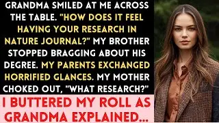 At Christmas, Grandma Asked About My 'Published Research.' My Family Stopped Talking.