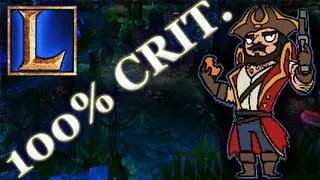 Building 100% Critical Gangplank on Twisted Treeline: LoL
