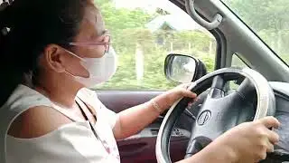 My Sister Practice Driving🤗🤗🤗 #driving #practice #video #support #philippines