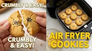 The Easiest Air Fryer Cookies! 🍪 (Melt-in-Your-Mouth Recipe)