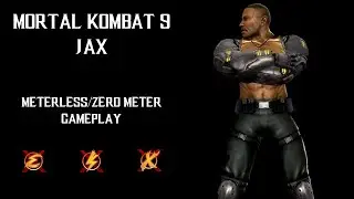 Mortal Kombat 9 - Jax (Meterless Arcade Ladder) [Expert]