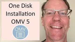 One Disk Openmediavault 5 (OMV5) Install and Setup