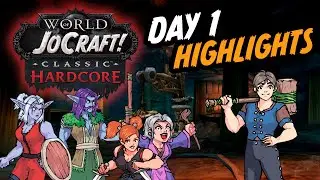 Almost Losing Someone Day 1! | Hardcore WoW with @JoCat @girldm  and SquidSena!
