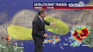 Tropical activity starting to increase