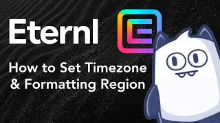 Eternl Wallet - How to Set Timezone and Formatting Region