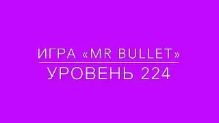 Mr Bullet 224 level 3 stars.  Mr Bullet 224 уровень на 3 звезды.