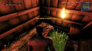 Bed needs a nearby fire