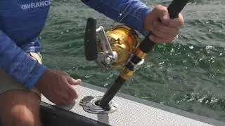 Michael Guest with the Evolution Rotating Rod Holders