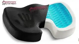 Strlinen Gel Enhanced Seat Cushion &ndash; Office Chair Cushion- Best For Anyone anywhere