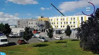 TIMELAPSE Hôpital Nord Ouest de Villefranche-sur-Saône