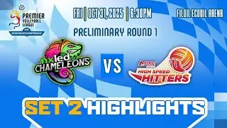 Nxled Chameleons vs. PLDT Home Fibr High Speed Hitters - 2nd Set Highlights