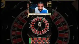Drake Has Extraordinary Luck On Roulette! #drake #roulette #maxwin #casino #bigwin #lucky