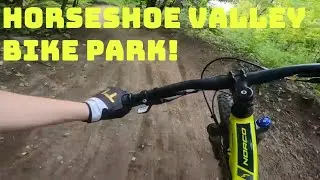First Time at the Bike Park! Exploring the Trails at Horseshoe Valley