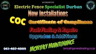 Electric Fence Specialist Durban YouTube video 30 September 2024 #electricfence #securityfencing