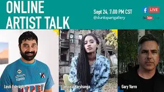 Online Artist Talk - Projections