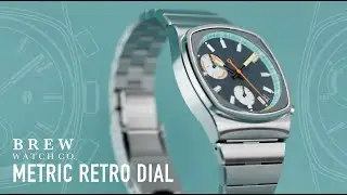 The Brew Metric Retro Dial Chronograph