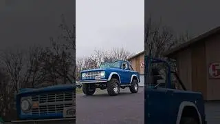 We want you to come test drive our 1966 Ford Bronco! 🤯 It's beefy & LOADED! 😎 (V21727)