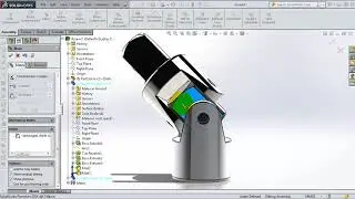 SolidWorks Assembly Tutorial 122  Angular limit mate HD