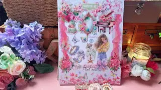 🎀 Journal with Me: Pink Birthday Gratitude 🎂🌸#newjournal #bday #asmr #birthday #journaling #pink