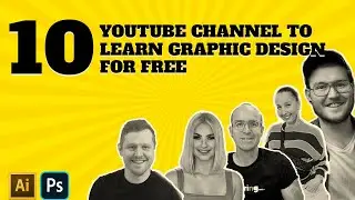 10 YOUTUBE CHANNELS TO LEARN GRAPHIC DESIGN FOR FREE in 2024 [UPDATED]