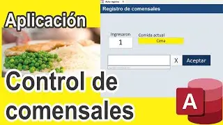Aplicación control ingreso de comensales (RCO)