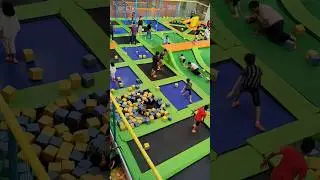 Sky Jumper Spectrum Mall Noida #shorts #trampoline #shortsfeed #sector72
