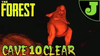 The Forest | EP 7 | Cowman Mutant Fight + Cave 10 Clear! | Alpha v0.61c